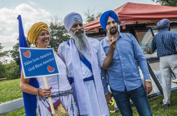 Group photo at IndiaFest